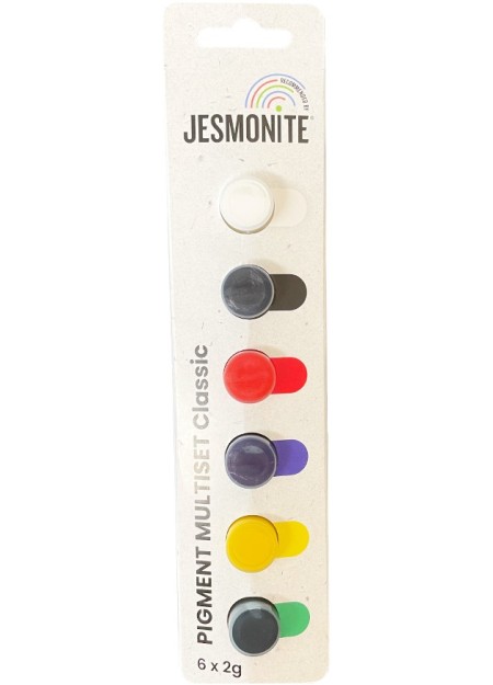 Jesmonite kleurpigment strip