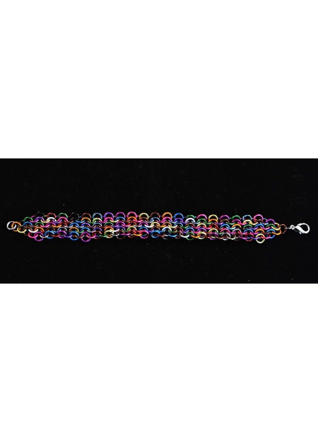 Chainmaille armband "E 4-1"