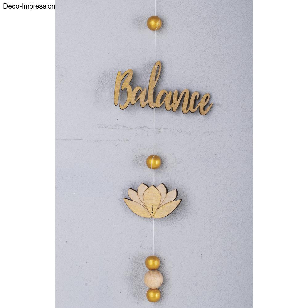 Houten deco Balance