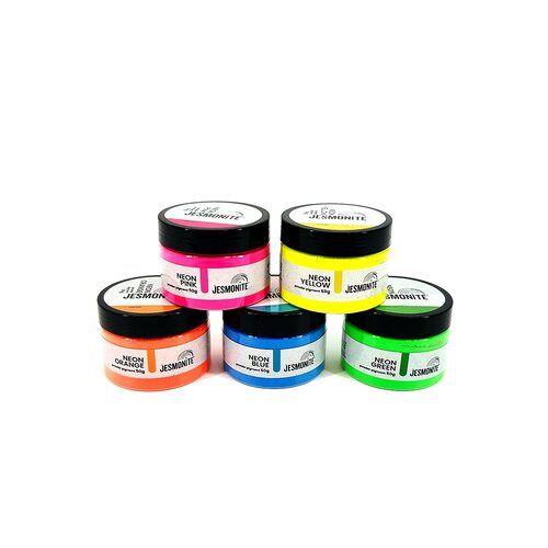 Jesmonite neon pigment set