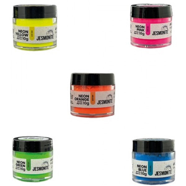 Jesmonite neon pigment set