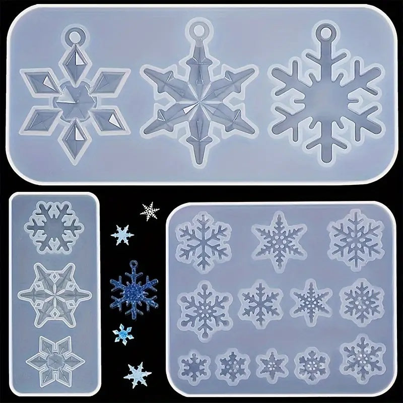 X Sneeuwvlokken set 3