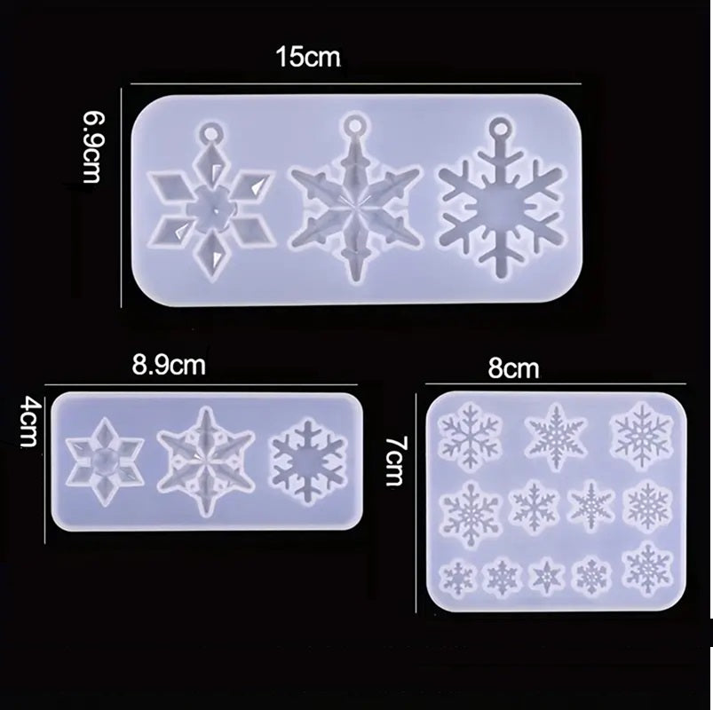 X Sneeuwvlokken set 3