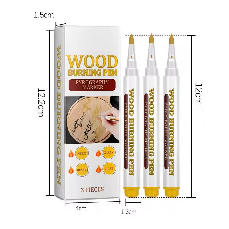 Woodburning marker set