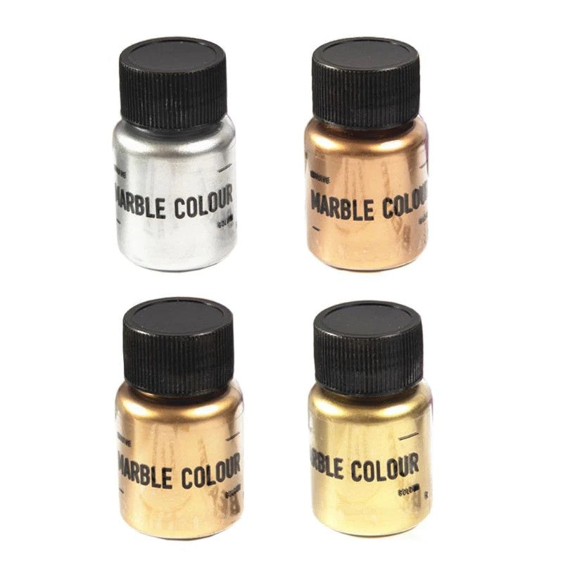 Mica metallic pigment set