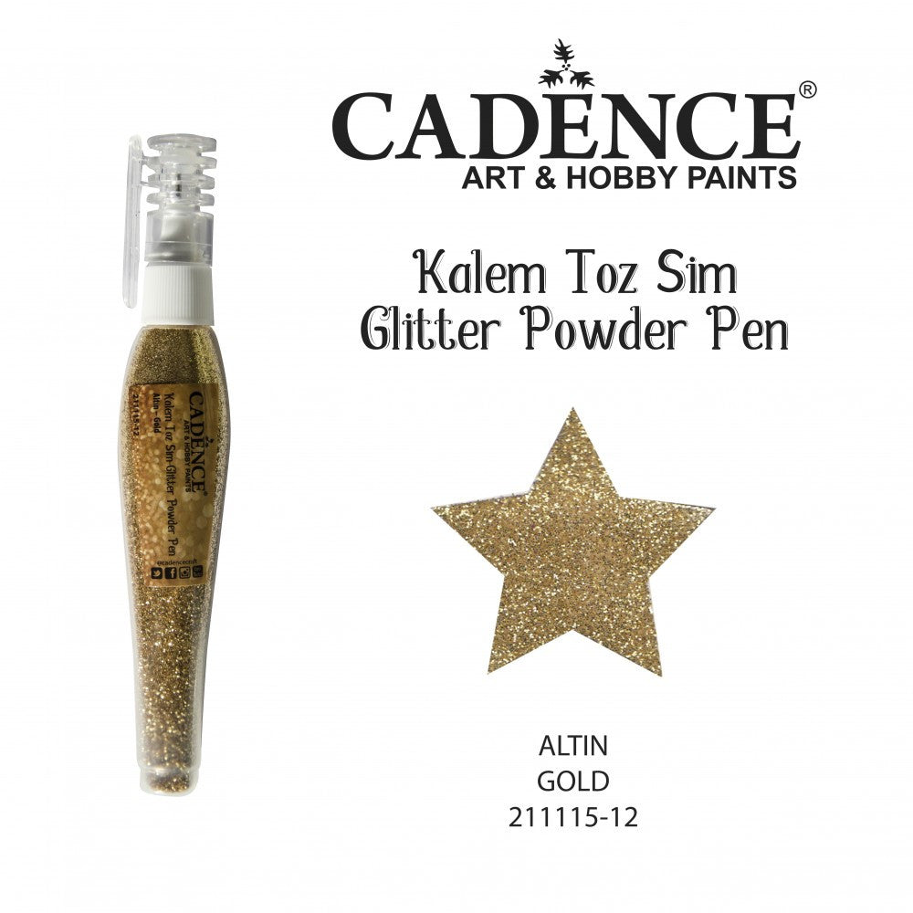 Glitterpoeder pennen