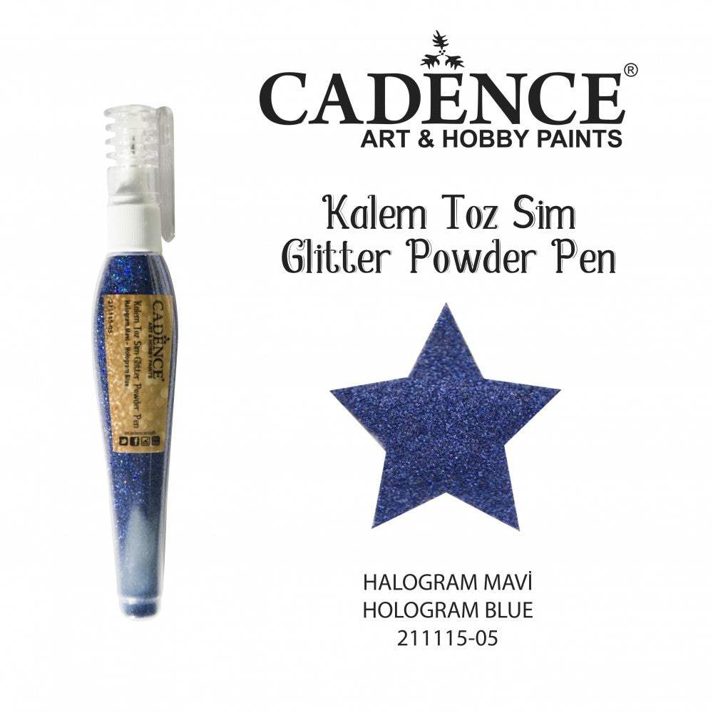 Glitterpoeder pennen