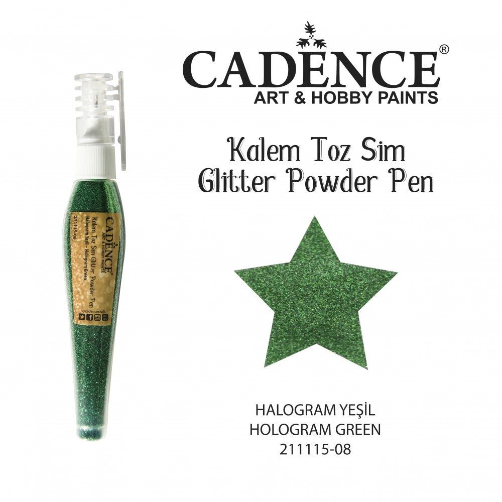 Glitterpoeder pennen