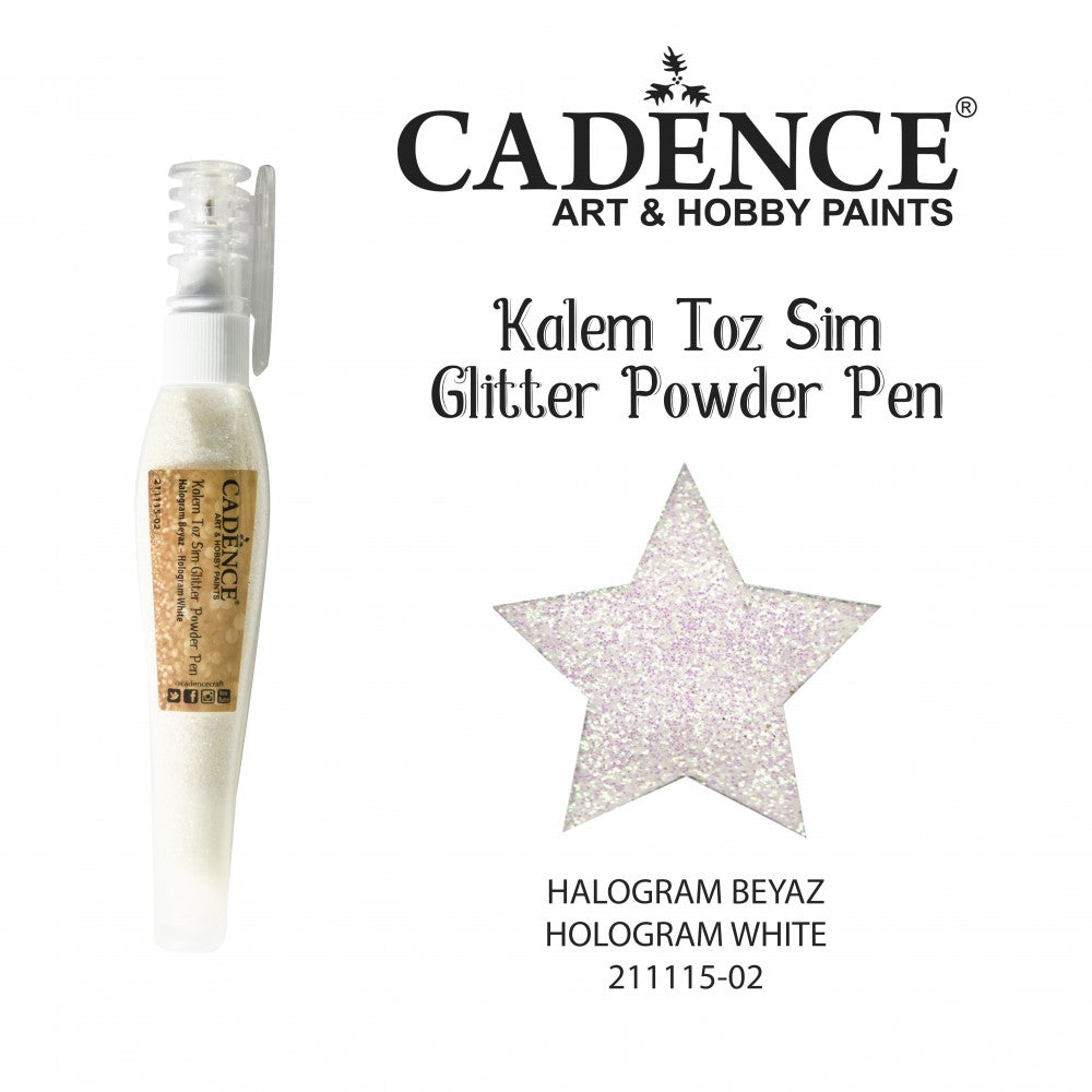 Glitterpoeder pennen