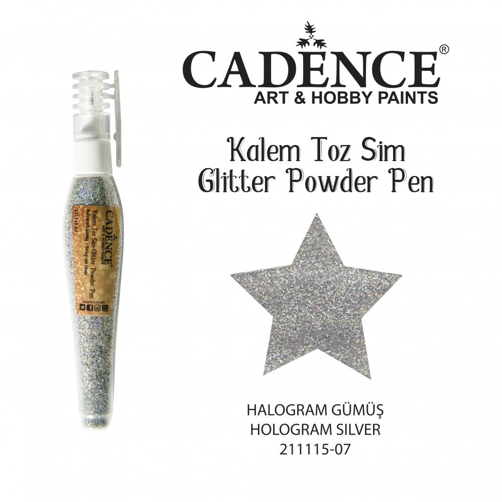 Glitterpoeder pennen