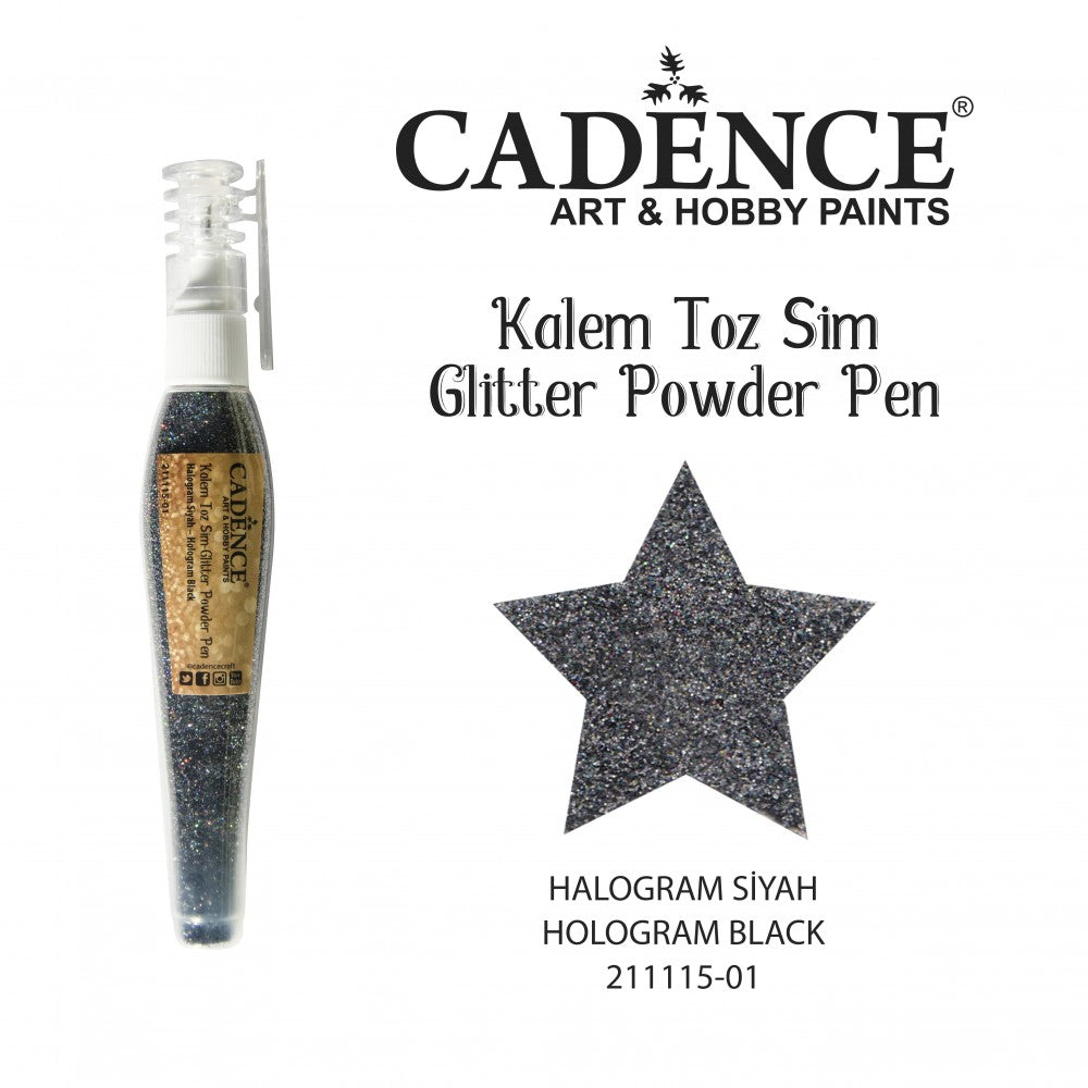 Glitterpoeder pennen