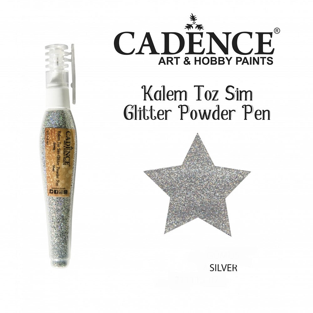 Glitterpoeder pennen