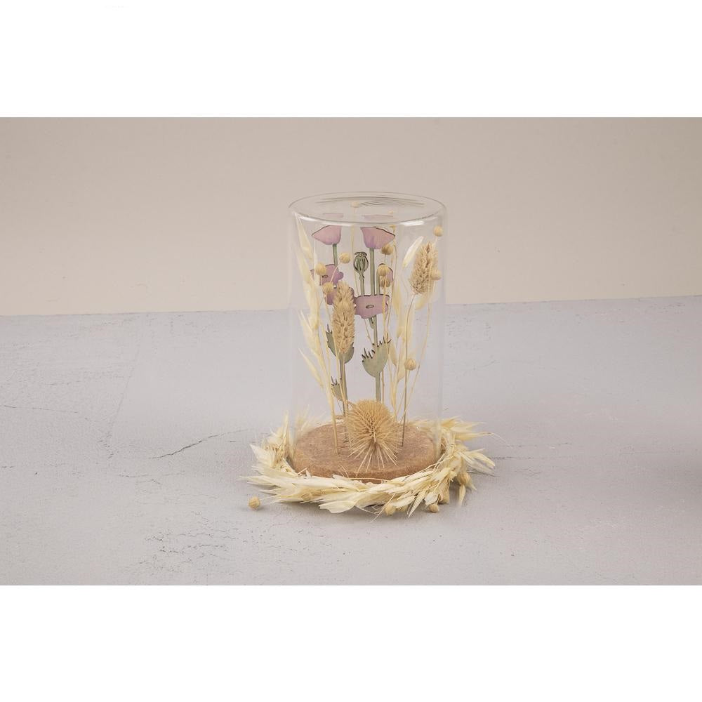 Houten stekers bloemen