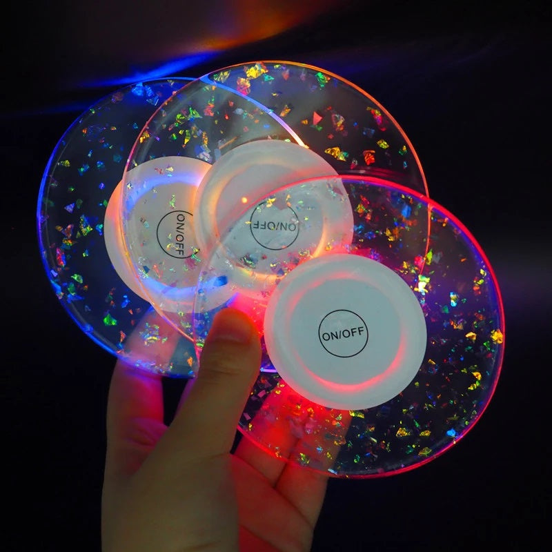 Onderzetter met LED verlichting